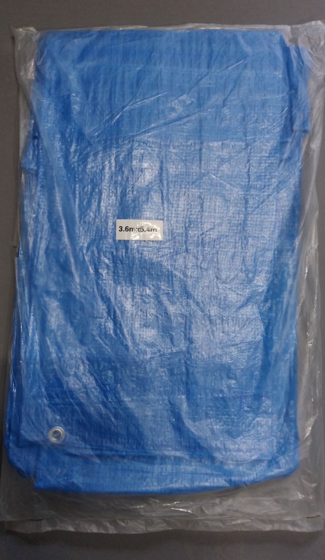 ブルーシート　薄タイプ　3.6ｍ×5.4ｍ