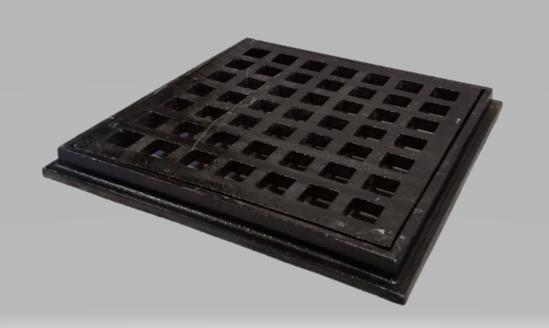 ３００桝用枠付鋳物格子蓋